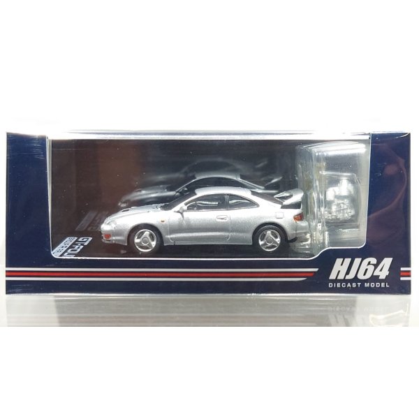 画像1: Hobby JAPAN 1/64 Toyota Celica GT-FOUR WRC Edition (ST205) Silver with Engine Display Model