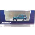 Hi Story 1/43 MITSUBISHI PAJERO MINI VR-II (1994) Kilder Green/Symphonic Silver