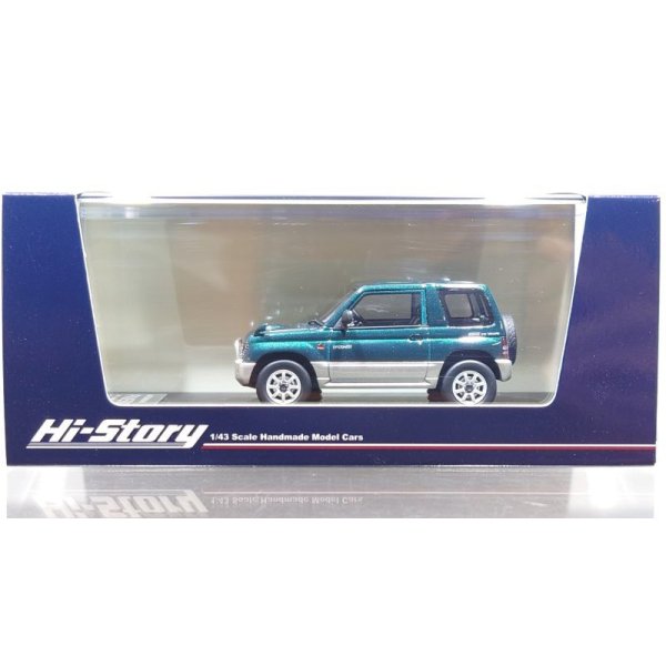 画像1: Hi Story 1/43 MITSUBISHI PAJERO MINI VR-II (1994) Kilder Green/Symphonic Silver