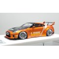 EIDOLON 1/43 LB WORKS R35 GT-R Type 1.5 (LB Shilhouette Wing) Arancio Pearl Limited 32 pcs.