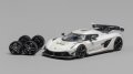 CM MODEL 1/64 Koenigsegg Jesko Attack Pearl White