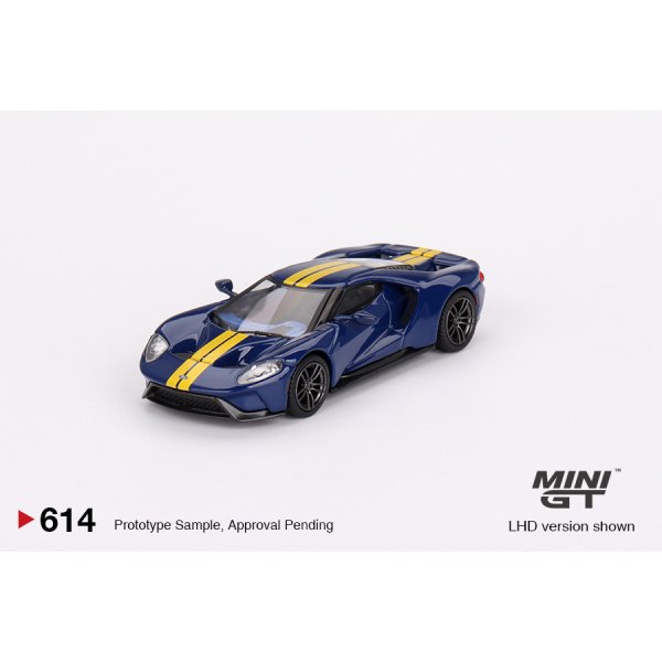 画像2: MINI GT 1/64 Ford GT Sunoco Blue (LHD)