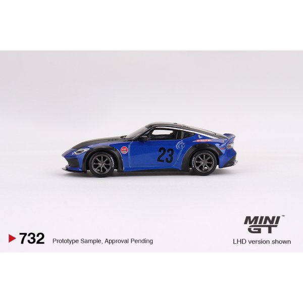 画像3: MINI GT 1/64 Nissan Z LB★NATION WORKS Seiran Blue (LHD) [Blister Packaging]