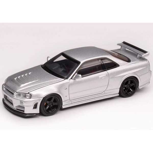 画像1: MOTORHELIX 1/64 Nissan Skyline GT-R R34 Z-TUNE Z-Tune Silver