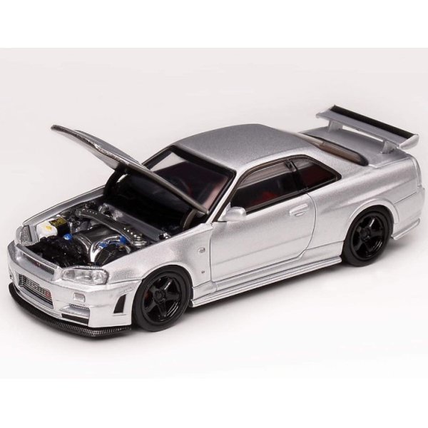 画像3: MOTORHELIX 1/64 Nissan Skyline GT-R R34 Z-TUNE Z-Tune Silver