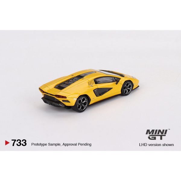 画像2: MINI GT 1/64 Lamborghini Countach LPI 800-4 New Giallo Orion Yellow (LHD) [Blister Packaging]