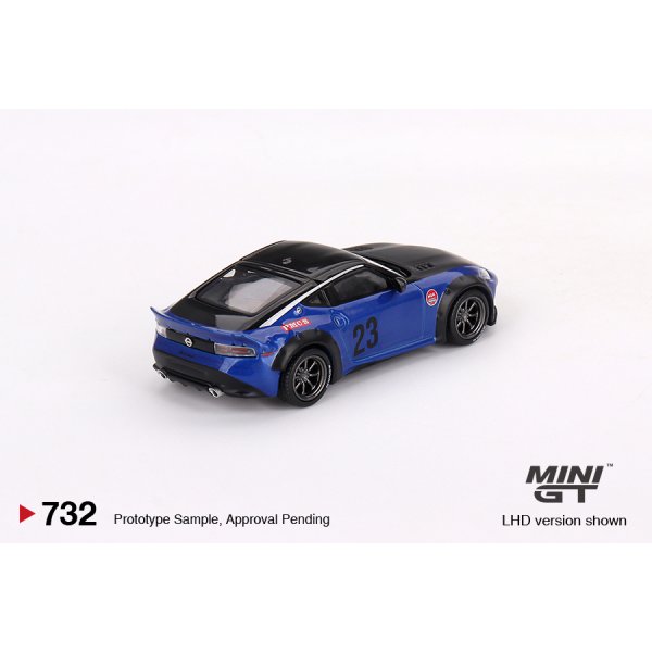 画像2: MINI GT 1/64 Nissan Z LB★NATION WORKS Seiran Blue (LHD)