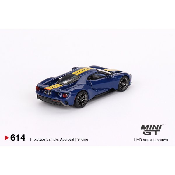 画像3: MINI GT 1/64 Ford GT Sunoco Blue (LHD)