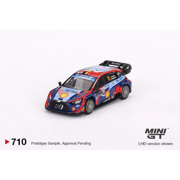 画像1: MINI GT 1/64 Hyundai i20 N Rally1 Monte Carlo Rally 3rd place car #11 (LHD)