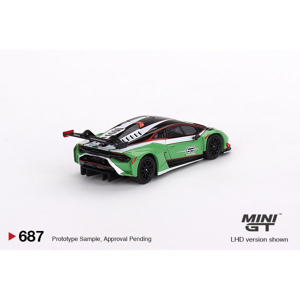 画像2: MINI GT 1/64 Lamborghini Huracan GT3 EVO2 Presentation (LHD)