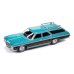 画像1: auto world 1/64 1970 Chevy Kingswood Estate Wagon Turquoise/Woody (1)