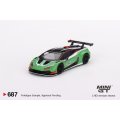 MINI GT 1/64 Lamborghini Huracan GT3 EVO2 Presentation (LHD)