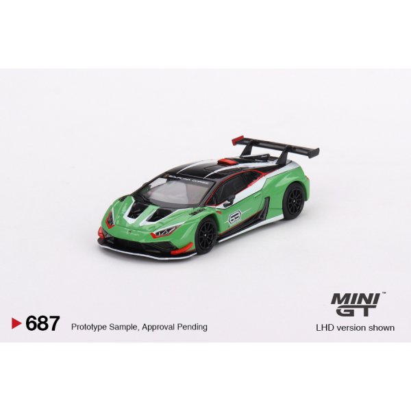 画像1: MINI GT 1/64 Lamborghini Huracan GT3 EVO2 Presentation (LHD)