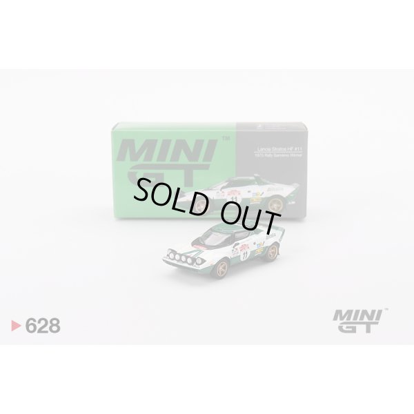 画像1: MINI GT 1/64 Lancia Stratos HF Rally Sanremo 1975 Winner #11 (LHD)