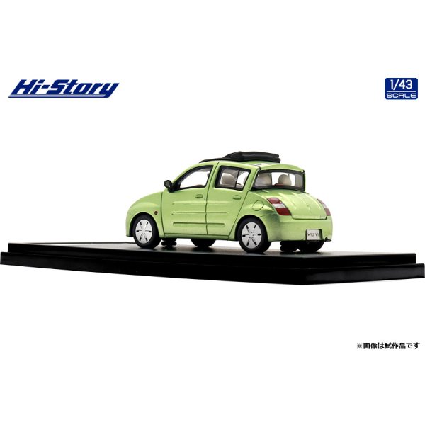 画像5: Hi Story 1/43 Toyota WiLL Vi (2000) Yellow Green Metallic Opal