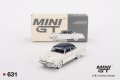 MINI GT 1/64 Lincoln Capri 1954 Arctic White/Atlantic Blue (LHD)