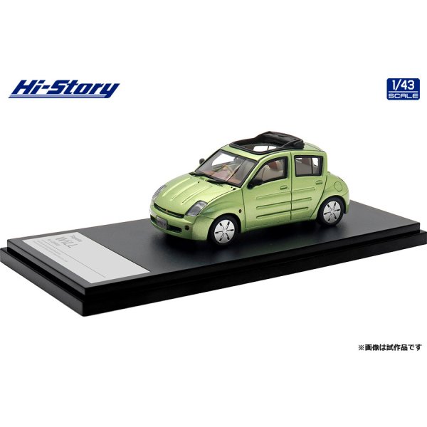 画像2: Hi Story 1/43 Toyota WiLL Vi (2000) Yellow Green Metallic Opal