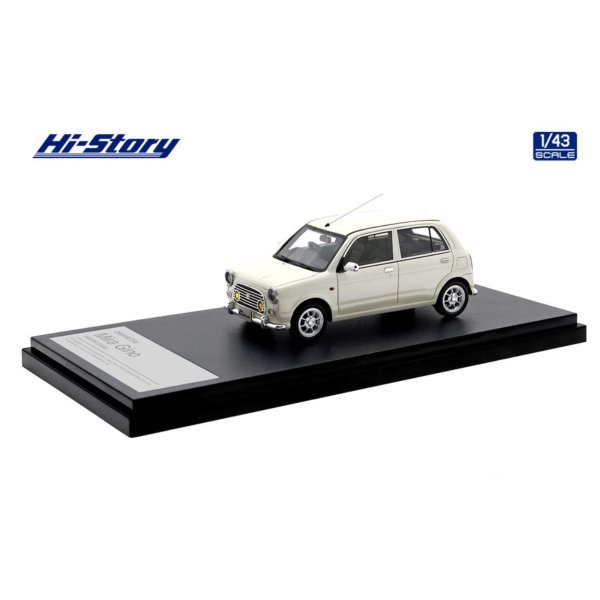 画像2: Hi Story 1/43 DAIHATSU Mira Gino 5DOOR (2000) Pearl White