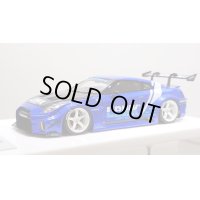 EIDOLON 1/43 LB Silhouette WORKS GT 35GT-RR (GT Wing Version) Lobellia Blue Limited 30 pcs.