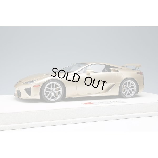 画像1: EIDOLON 1/18 Lexus LFA 2010 Rear Wing up Crystal Gold Limited 30 pcs.