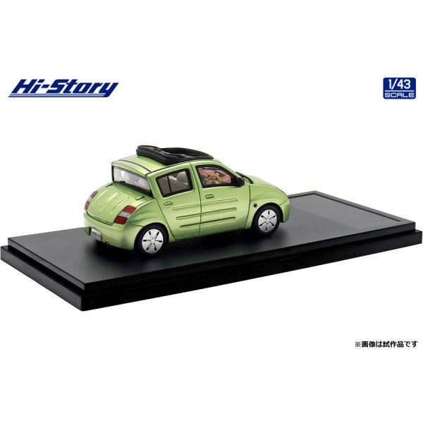 画像3: Hi Story 1/43 Toyota WiLL Vi (2000) Yellow Green Metallic Opal