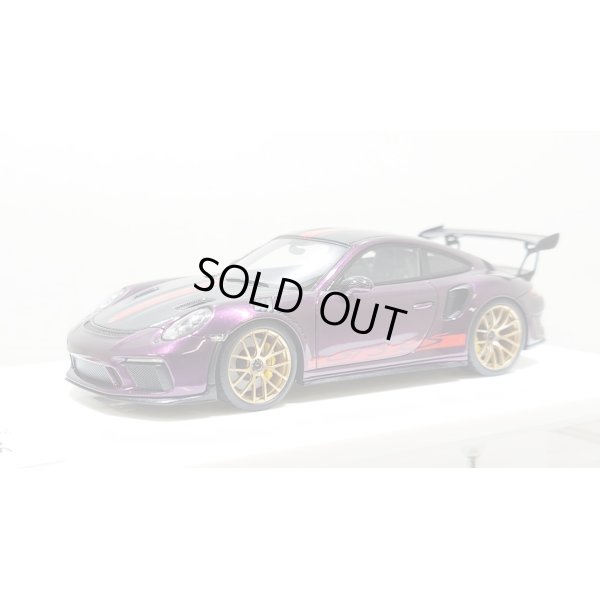 画像1: EIDOLON 1/43 Porsche 911 (991.2) GT3 RS Weissach package 2018 Alba Cielo with Body Stirpes Limited 33 pcs.