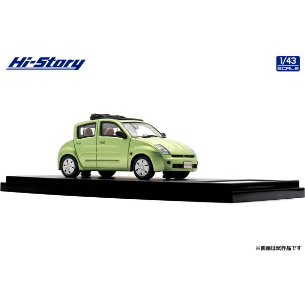 画像4: Hi Story 1/43 Toyota WiLL Vi (2000) Yellow Green Metallic Opal