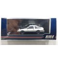 Hobby JAPAN 1/64 Toyota Sprinter Trueno GT APEX (AE86) JDM Style Carbon Bonnet White/Black