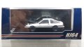 Hobby JAPAN 1/64 Toyota Sprinter Trueno GT APEX (AE86) JDM Style Carbon Bonnet White/Black