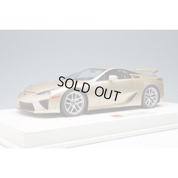 画像2: EIDOLON 1/18 Lexus LFA 2010 Rear Wing up Crystal Gold Limited 30 pcs.