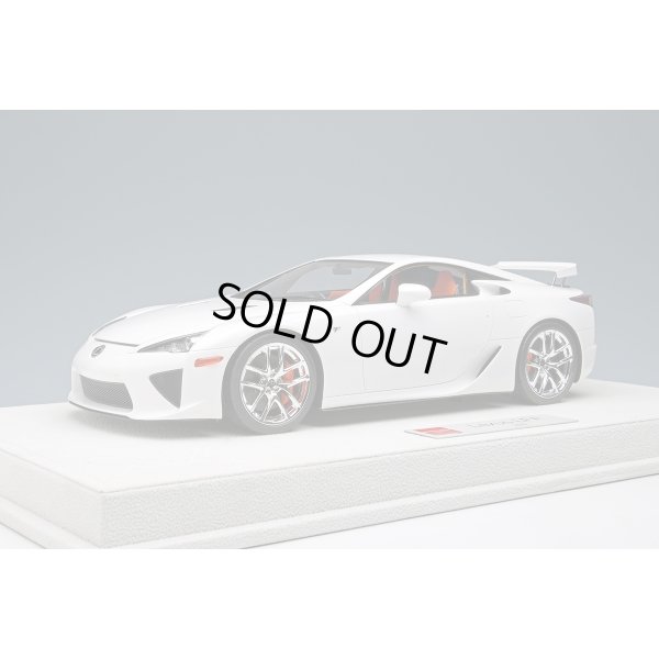 画像2: EIDOLON 1/18 Lexus LFA 2010 Rear Wing up Whitest White Limited 50 pcs.