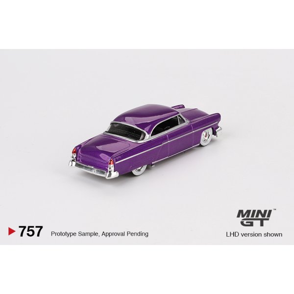 画像3: MINI GT 1/64 Lincoln Capri Hot Rod 1954 Metallic Purple (LHD)