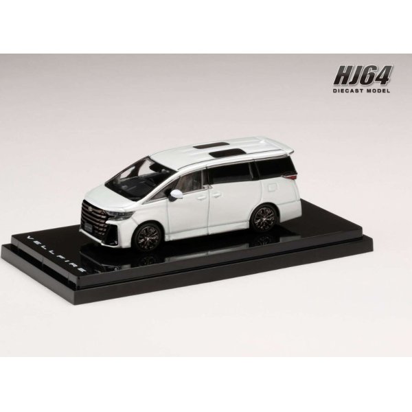 画像2: Hobby JAPAN 1/64 Toyota Vellfire Z Premier Platinum White Pearl Mica