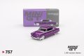 MINI GT 1/64 Lincoln Capri Hot Rod 1954 Metallic Purple (LHD)