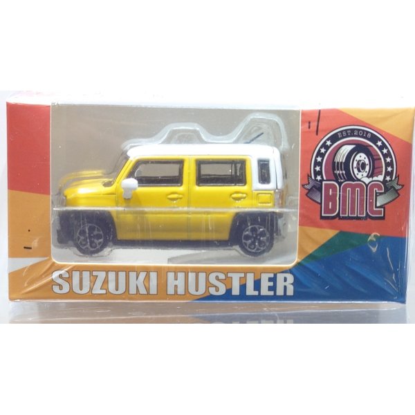 画像3: BM CREATIONS 1/64 Suzuki Hustler 2019 Active Yellow / White Top RHD