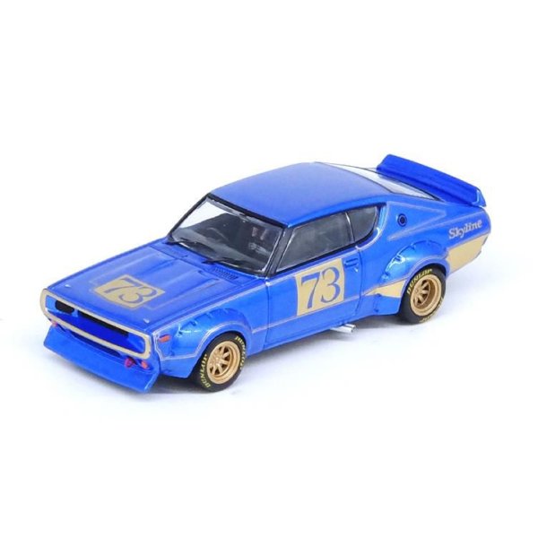 画像2: INNO Models 1/64 Nissan Skyline 2000 GT-R (KPGC110) Racing Concept Blue