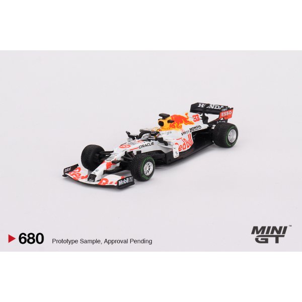 画像2: MINI GT 1/64 Red Bull RB16B 2021 2nd place car #33 Turkish Grand Prix Max Verstappen