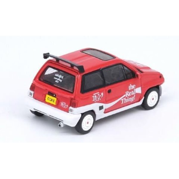 画像4: INNO Models 1/64 Honda City Turbo II "Coca-Cola" with Motocompo