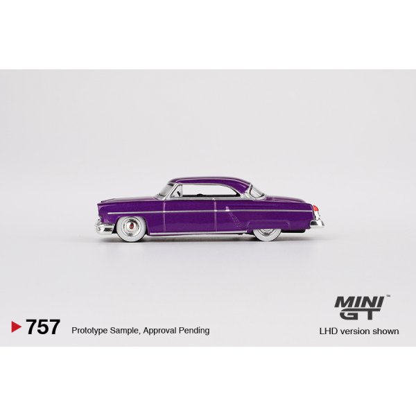 画像4: MINI GT 1/64 Lincoln Capri Hot Rod 1954 Metallic Purple (LHD)