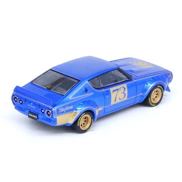 画像3: INNO Models 1/64 Nissan Skyline 2000 GT-R (KPGC110) Racing Concept Blue