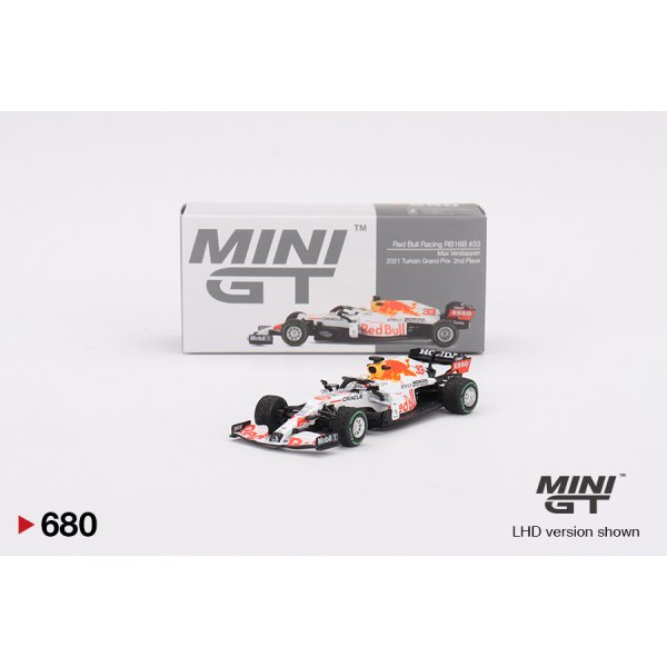 画像1: MINI GT 1/64 Red Bull RB16B 2021 2nd place car #33 Turkish Grand Prix Max Verstappen