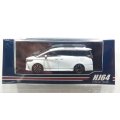 Hobby JAPAN 1/64 Toyota Alphard Executive Lounge Platinum White Pearl Mica