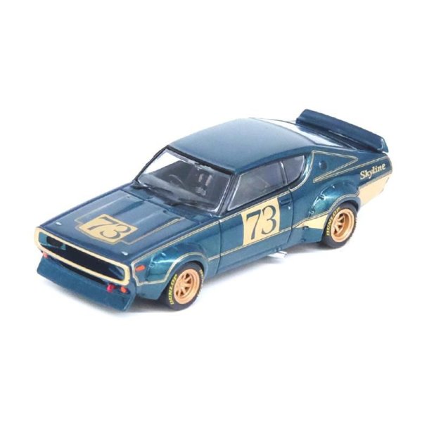 画像2: INNO Models 1/64 Nissan Skyline 2000 GT-R (KPGC110) Racing Concept Green