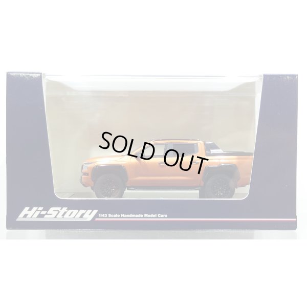 画像1: Hi Story 1/43 MITSUBISHI TRITON Double Cab 4WD (2024) Yamabuki Orange Metallic