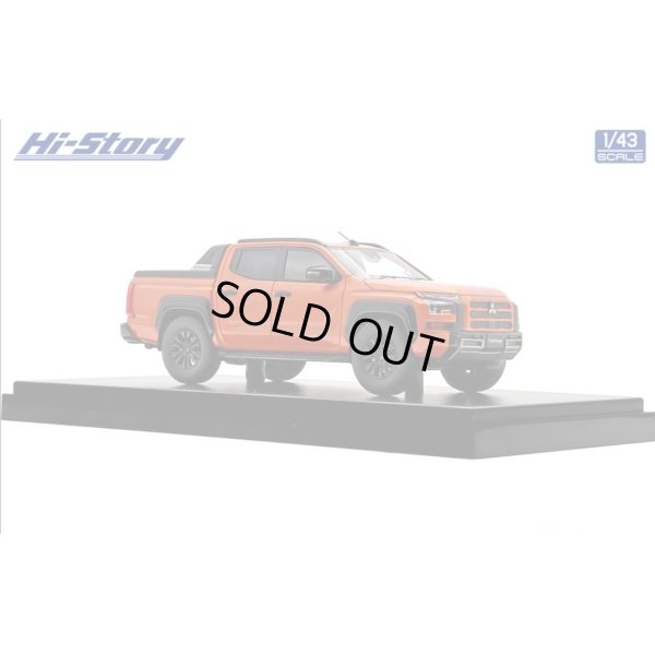 画像4: Hi Story 1/43 MITSUBISHI TRITON Double Cab 4WD (2024) Yamabuki Orange Metallic