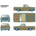 画像2: M2 Machines 1/64 1958 Chevrolet Cheyenne Super 10 Lowrider Beige/Gold (2)