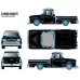 画像2: M2 Machines 1/64 1958 Chevrolet Cameo Truck Lowrider Black (2)