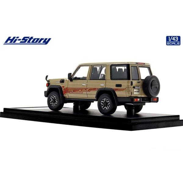 画像5: Hi Story 1/43 Toyota LAND CRUISER 70 AX (2023) Beige with Stripe Tape