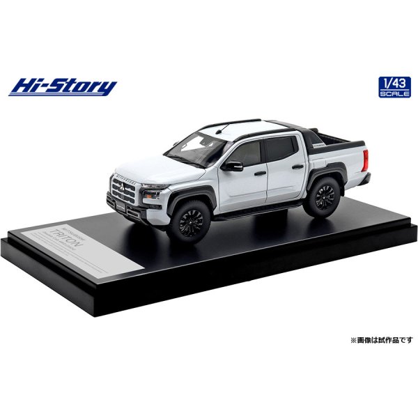 画像2: Hi Story 1/43 MITSUBISHI TRITON Double Cab 4WD (2024) White Diamond