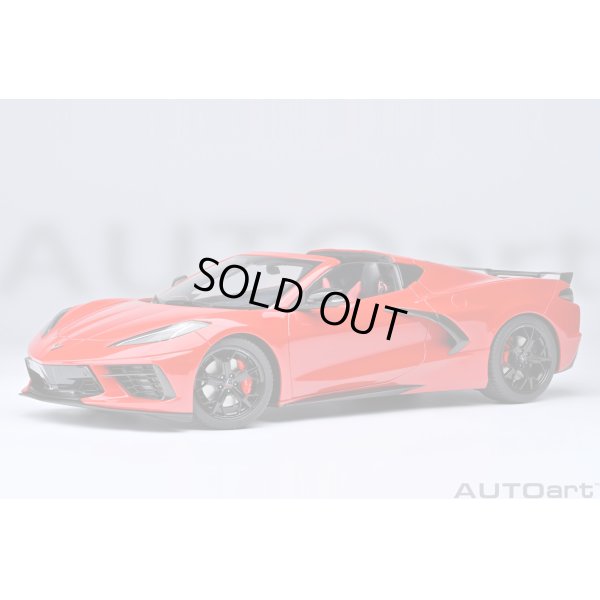 画像1: AUTOart 1/18 Chevrolet Corvette C8 Stingray Z51 (Torch Red)